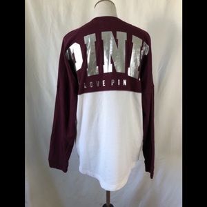 Victoria Secret PINK Varsity Crewneck Sweater✨